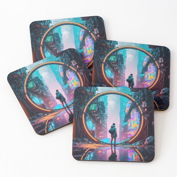 Item preview, Portal to another world - Tokyo Cyberpunk style designed and sold by mukraker.