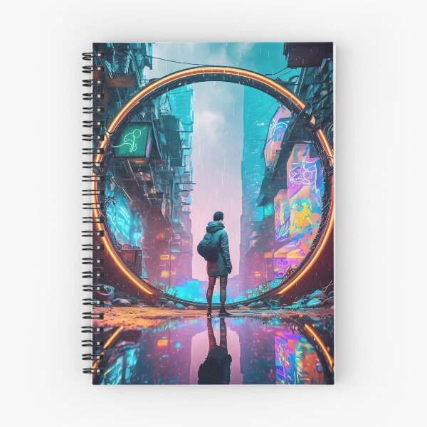 Item preview, Portal to another world - Tokyo Cyberpunk style designed and sold by mukraker.