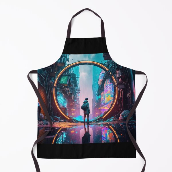 Item preview, Portal to another world - Tokyo Cyberpunk style designed and sold by mukraker.