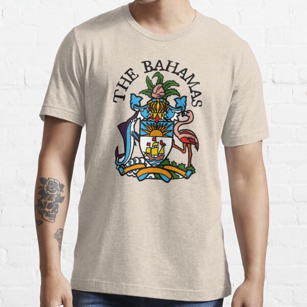  Bahamas Coat Of Arms Emblem On Shirts For Women Kids