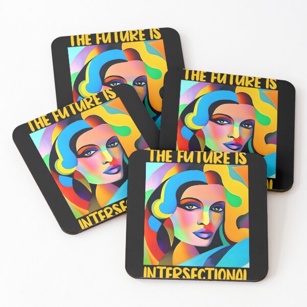 Item preview, The Future is Intersectional T-Shirt designed and sold by colortrends.