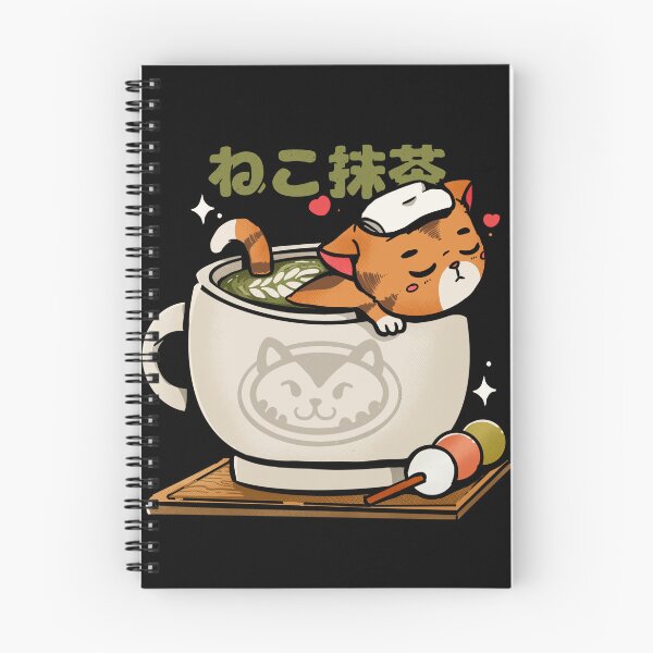 Item preview, Cat Matcha Onsen - Cat Lover Gift designed and sold by MuloPops.