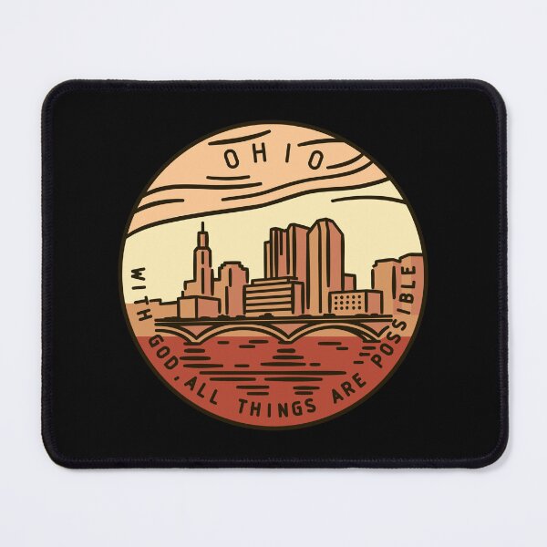 Item preview, Ohio with God, all things are possible designed and sold by VintageRealm.