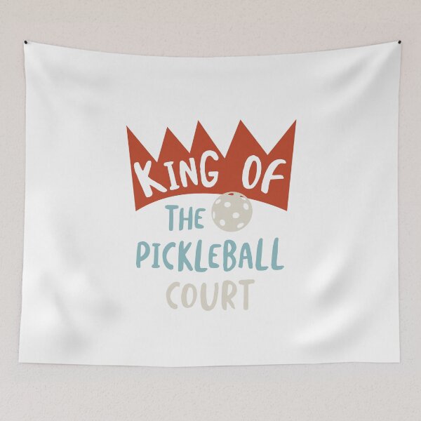 Item preview, Pickleball King of the Pickleball Court designed and sold by whyitsme.