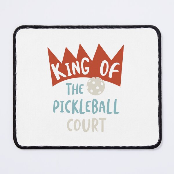 Item preview, Pickleball King of the Pickleball Court designed and sold by whyitsme.