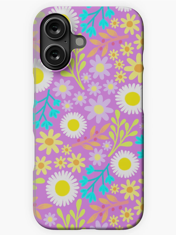 Thumbnail 1 of 4, iPhone Case, Spring Flower Pattern designed and sold by AlwaysBeColoring.