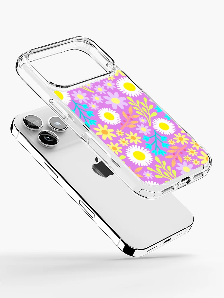 Thumbnail 2 of 5, iPhone Case, Spring Flower Pattern designed and sold by AlwaysBeColoring.