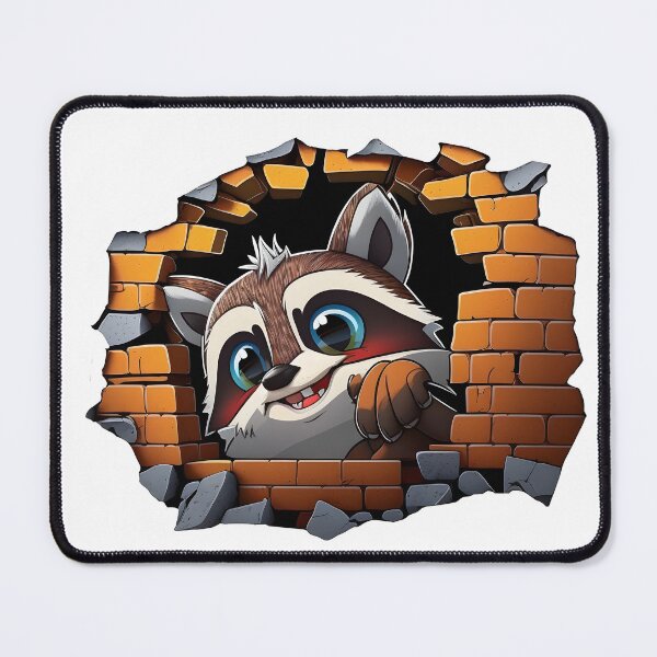 Item preview, Rascal the Racoon: Breaking Free designed and sold by StickeryPickery.