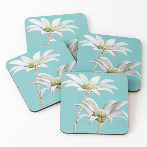 Item preview, Fancy Flannel Flowers designed and sold by Gaye Leanne Hardesty.