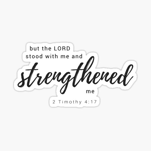 Item preview, 2 timothy 4:17 designed and sold by kayleymatt.