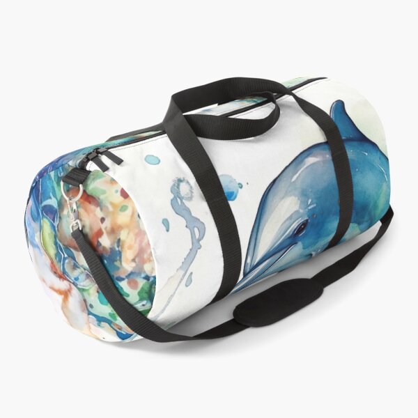 Item preview, Watercolor Wash Rainbow Dolphin designed and sold by Matt's Artificial Nature.