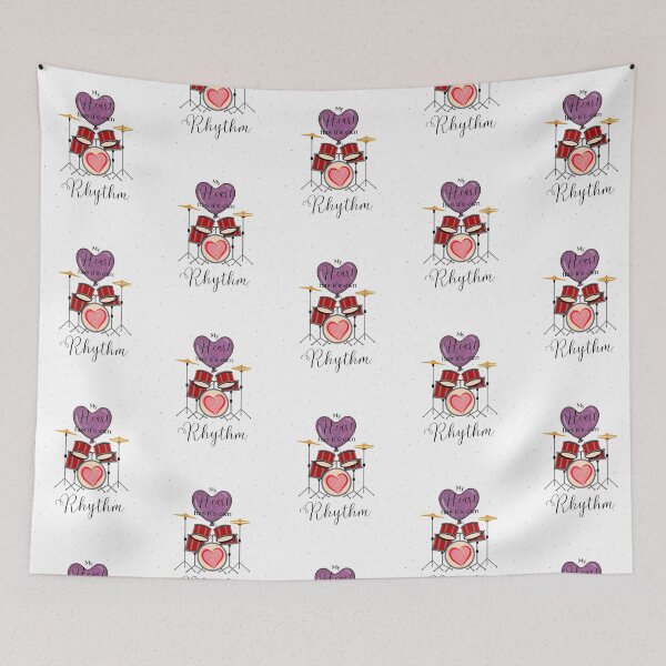 Item preview, Heart's Rhythm designed and sold by Project Remission, LLC.