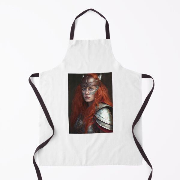 Item preview, Fiery Viking Shield Maiden designed and sold by blueecbx.