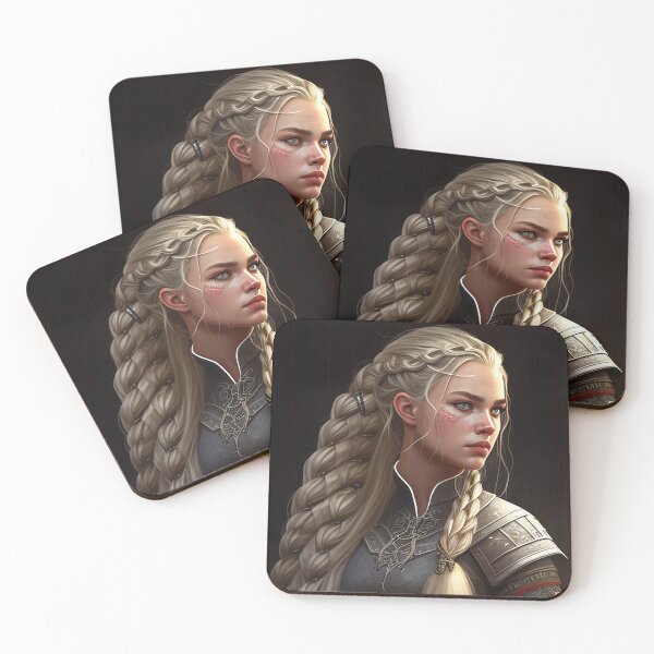 Item preview, Viking Shieldmaiden Blonde designed and sold by blueecbx.