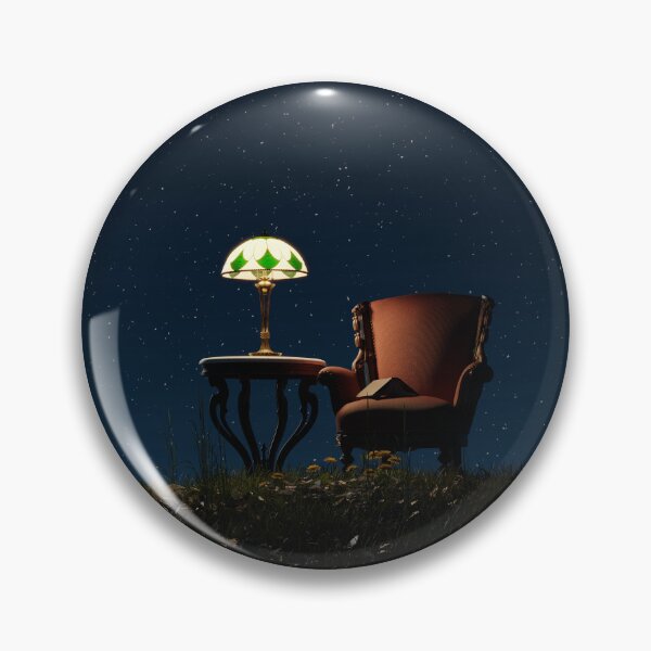 Artikelvorschau, Stuhl auf einem Hügel bei Nacht entworfen und verkauft von ArtOfKarlB.