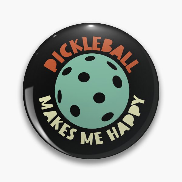 Item preview, Pickleball Makes Me Happy designed and sold by whyitsme.
