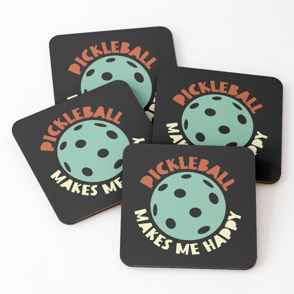 Item preview, Pickleball Makes Me Happy designed and sold by whyitsme.