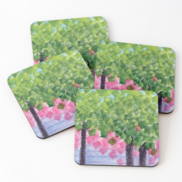 Item preview, Falling Pink Flowers designed and sold by Alexandria Levin.