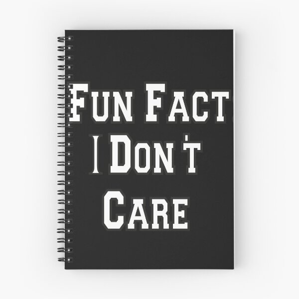 Item preview,  Fun Fact: I Don't Care designed and sold by joshepbel.