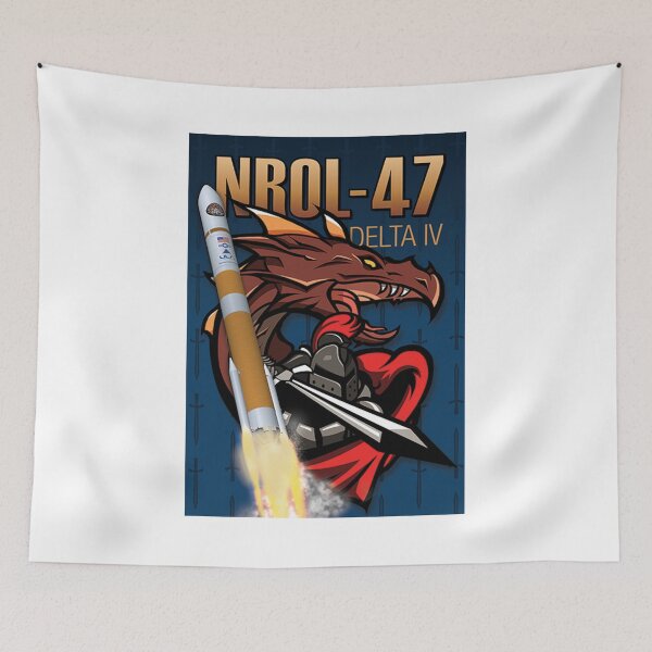 Item preview, NROL-47 Poster designed and sold by Nikki SpaceStuffPlus.