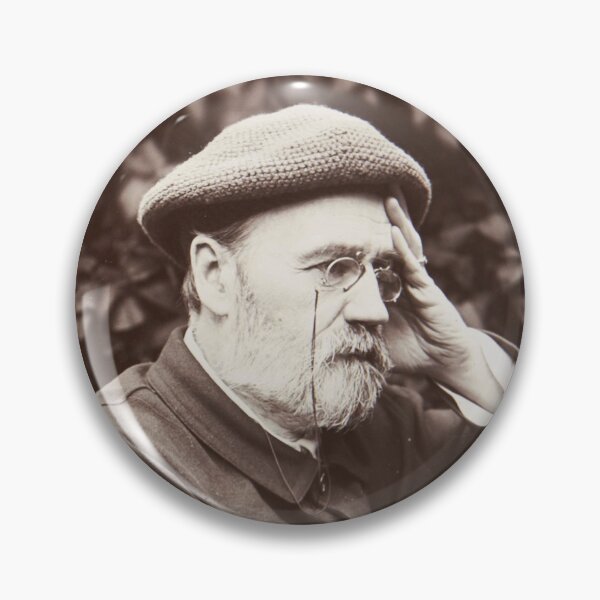 Item preview, Emile Zola designed and sold by CrankyOldDude.