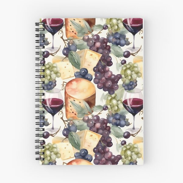 Artikelvorschau, Wine and Cheese Water Color 2 entworfen und verkauft von FantasyRealmOP.