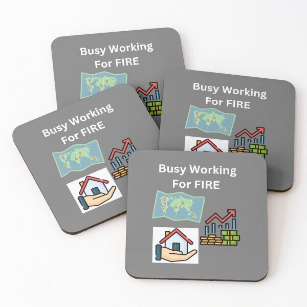 Item preview, Busy Working For FIRE designed and sold by UpcomingTech.