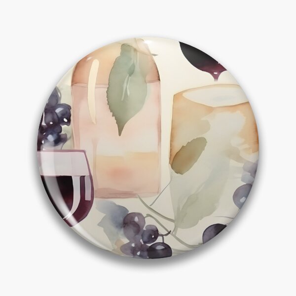 Item preview, Wine and Cheese Water Color 3 designed and sold by FantasyRealmOP.
