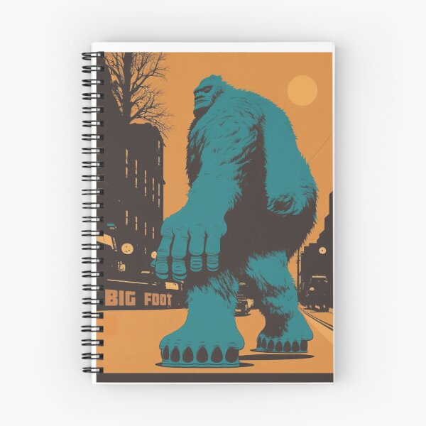 Item preview, Big Foot Monster Screenprint style  designed and sold by magogglemakes.