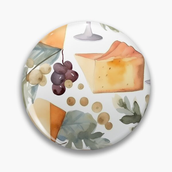 Item preview, Wine and Cheese Water Color 4 designed and sold by FantasyRealmOP.