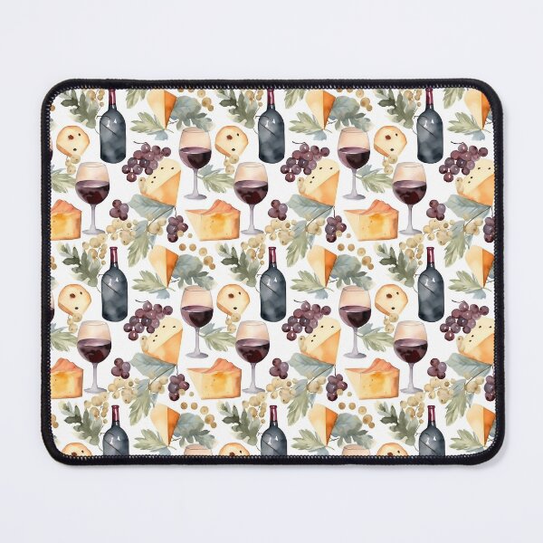 Item preview, Wine and Cheese Water Color 4 designed and sold by FantasyRealmOP.