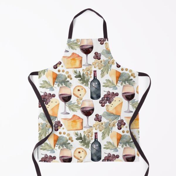 Item preview, Wine and Cheese Water Color 4 designed and sold by FantasyRealmOP.