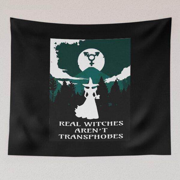 Item preview, Real witches aren't transphobes designed and sold by remerasnerdas.