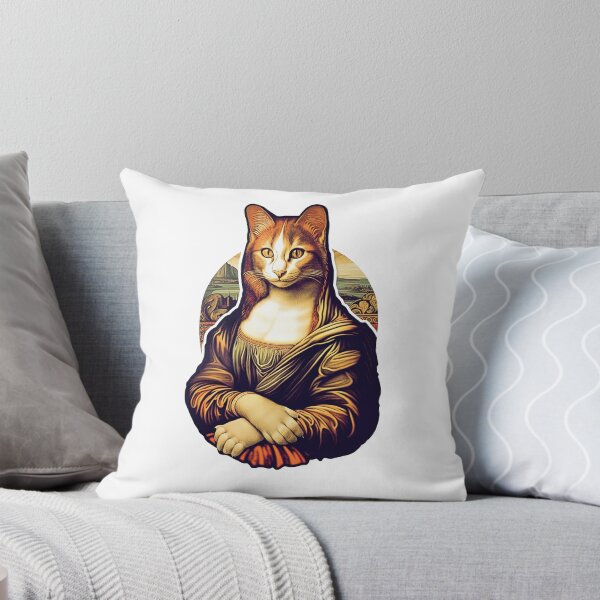 Artikelvorschau, Meowna Lisa Katzenmalerei entworfen und verkauft von oneeko.