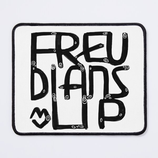 Item preview, Freud, Pun, Freudians Lip, Freudian Slip designed and sold by badlydrawnbabe.