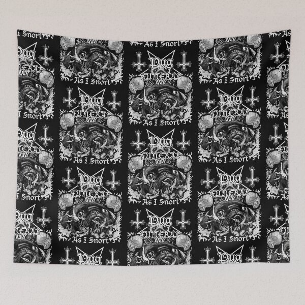 Item preview, Pug Funeral designed and sold by darklordpug.
