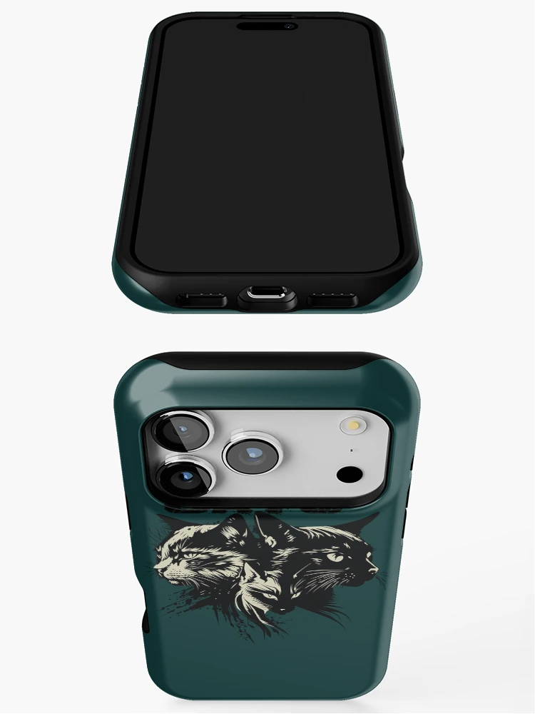 Thumbnail 3 of 4, iPhone Case, Cats help decrease stress and improve your mood   designed and sold by storefficial.