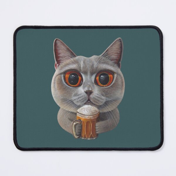 Item preview, Tamaow Original Cat Portrait  Mr. Toffee With Teh Tarik    designed and sold by storefficial.