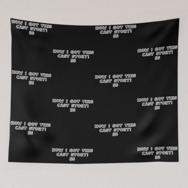 Item preview, How I Got This Cast Story Funny  designed and sold by MojaveTradePost.
