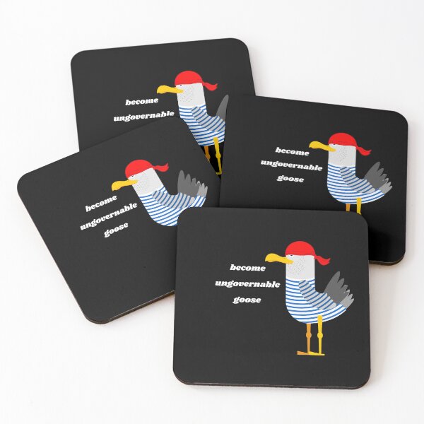 Item preview, become ungovernable goose designed and sold by marianna cotaru.