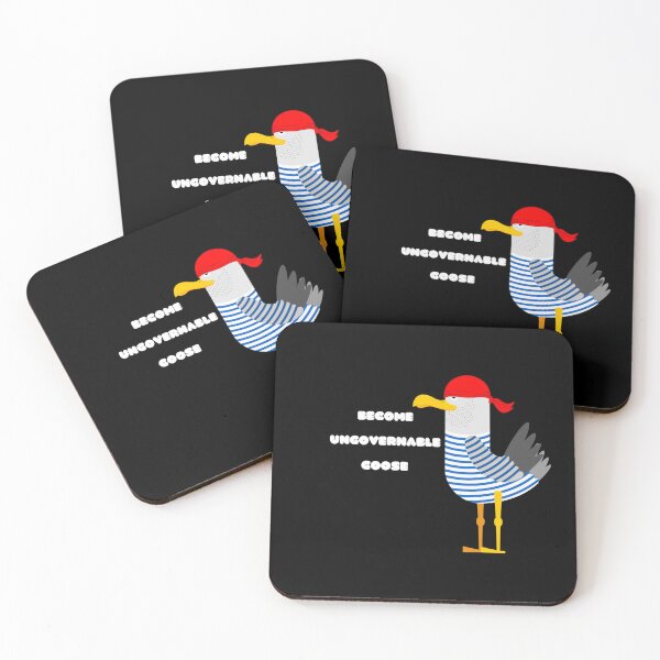 Item preview, Become ungovernable goose designed and sold by marianna cotaru.