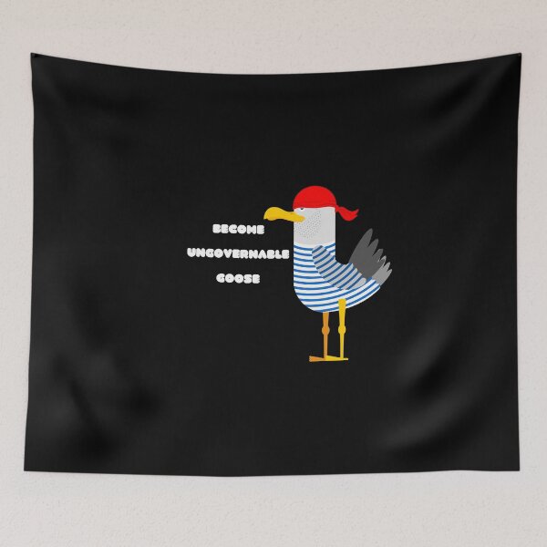 Item preview, Become ungovernable goose designed and sold by marianna cotaru.