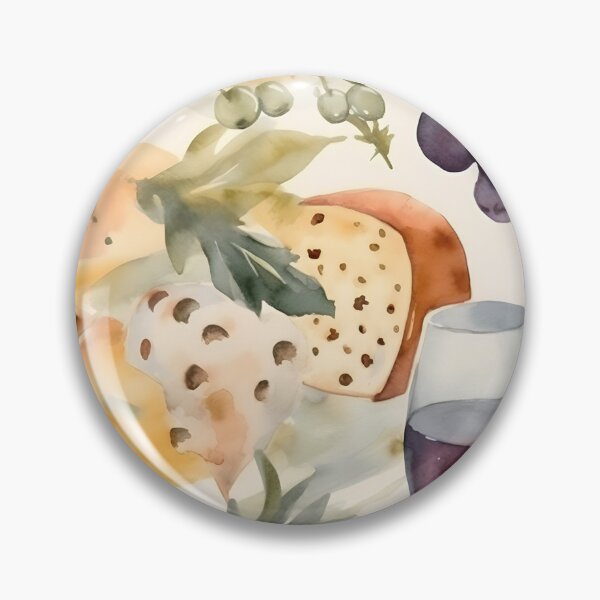 Item preview, Wine and Cheese Water Color 6 designed and sold by FantasyRealmOP.