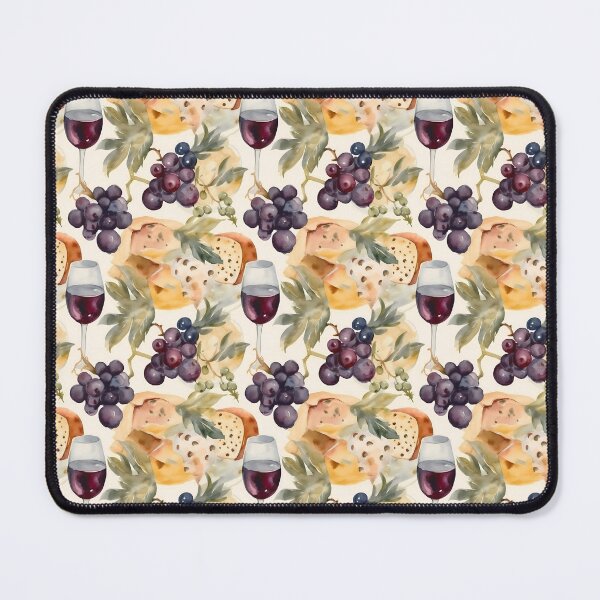Item preview, Wine and Cheese Water Color 6 designed and sold by FantasyRealmOP.