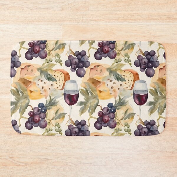 Item preview, Wine and Cheese Water Color 6 designed and sold by FantasyRealmOP.