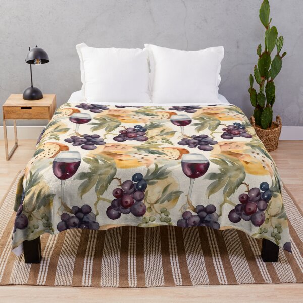 Item preview, Wine and Cheese Water Color 6 designed and sold by FantasyRealmOP.