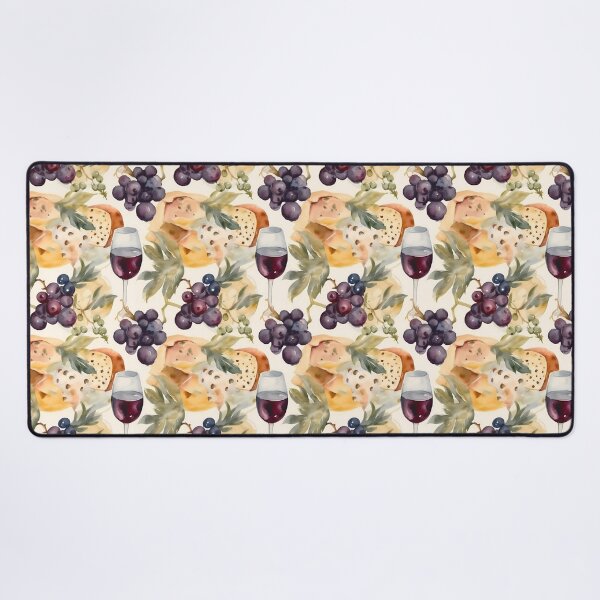 Item preview, Wine and Cheese Water Color 6 designed and sold by FantasyRealmOP.