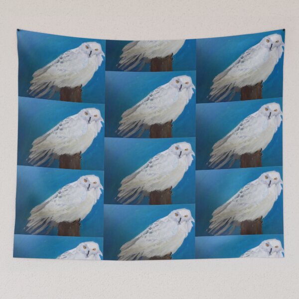Item preview, White owl designed and sold by Beckysart1990.