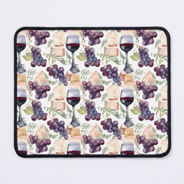 Item preview, Wine and Cheese Water Color 7 designed and sold by FantasyRealmOP.