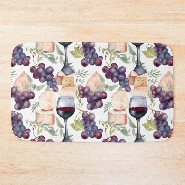 Item preview, Wine and Cheese Water Color 7 designed and sold by FantasyRealmOP.